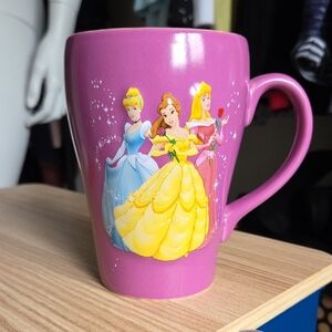 Disney Pinkish Purple "Let The Enchantment Begin" Princesses Mug